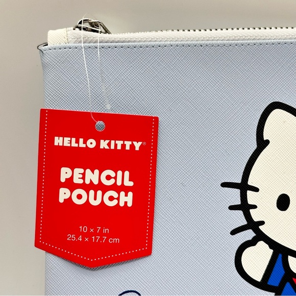Sanrio Hello Kitty Large Pencil Pouch Bag (HK Bonjour) - Picture 2 of 6